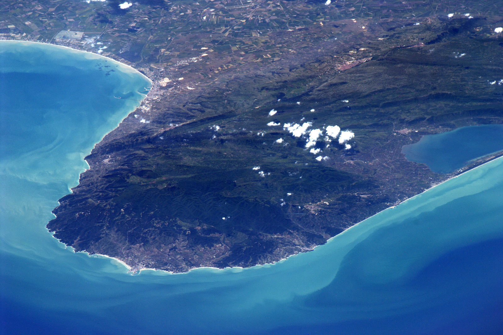 Gargano visto dall'alto